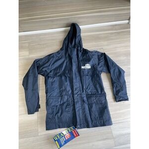 Wearguard Rain Jacket Navy Blue hooded waterproof Daytona International Speedway